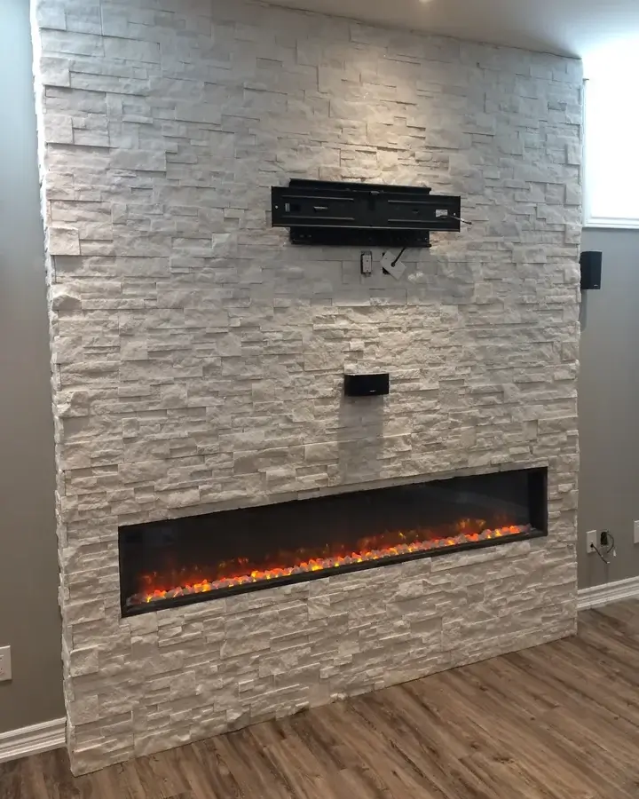 Fireplace Tile Installation